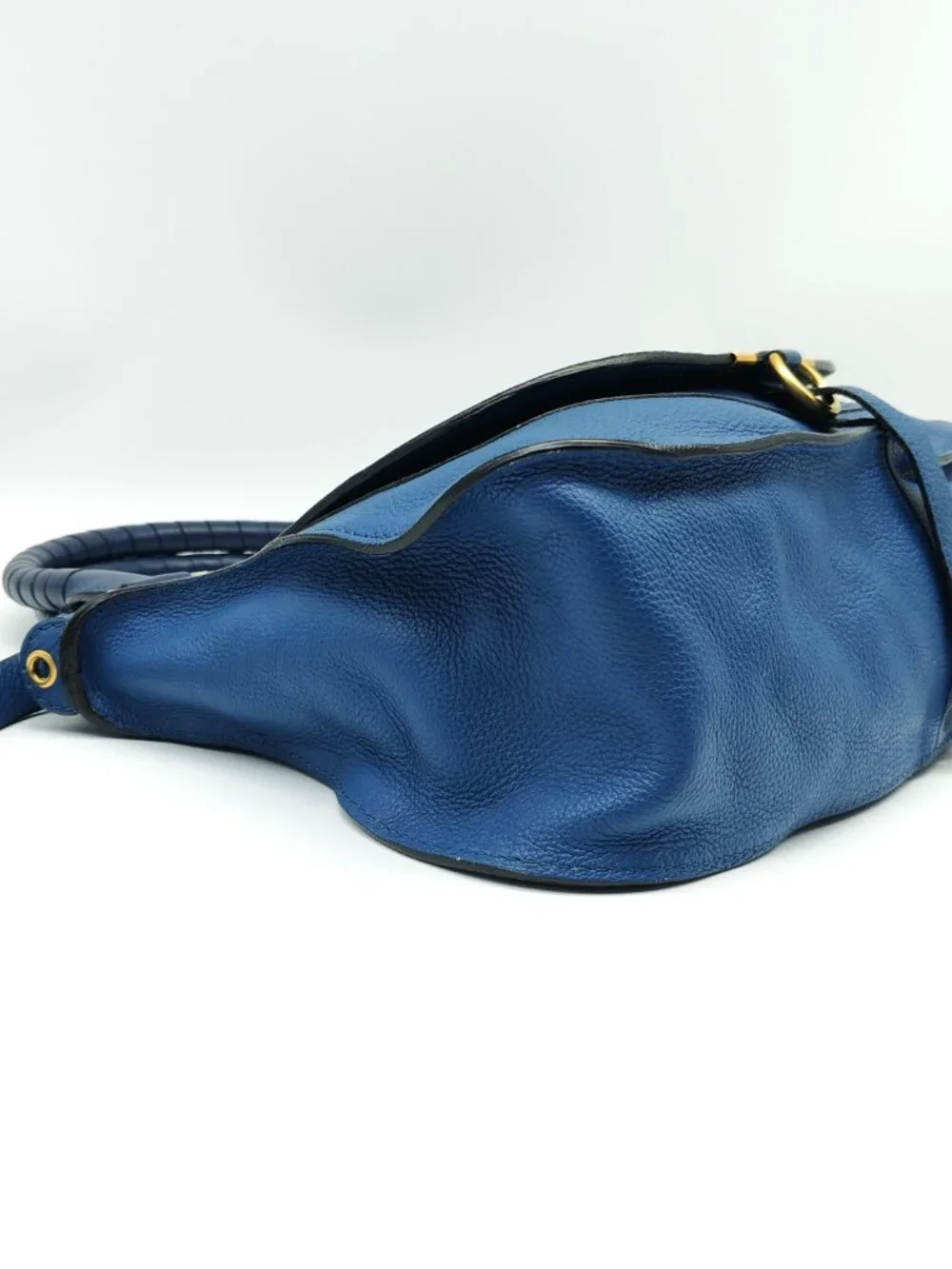 Chloé Marcie Medium Pebbled Leather Satchel Shoulder Bag